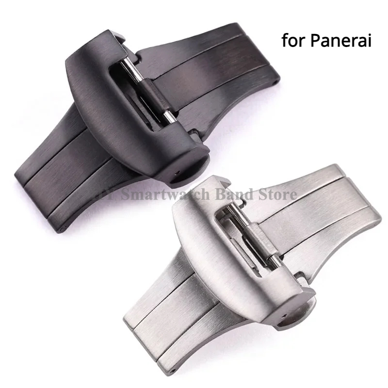 Butterfly Clasp Deployant - 20mm 22mm vlindergesp voor Panerai riemgesp