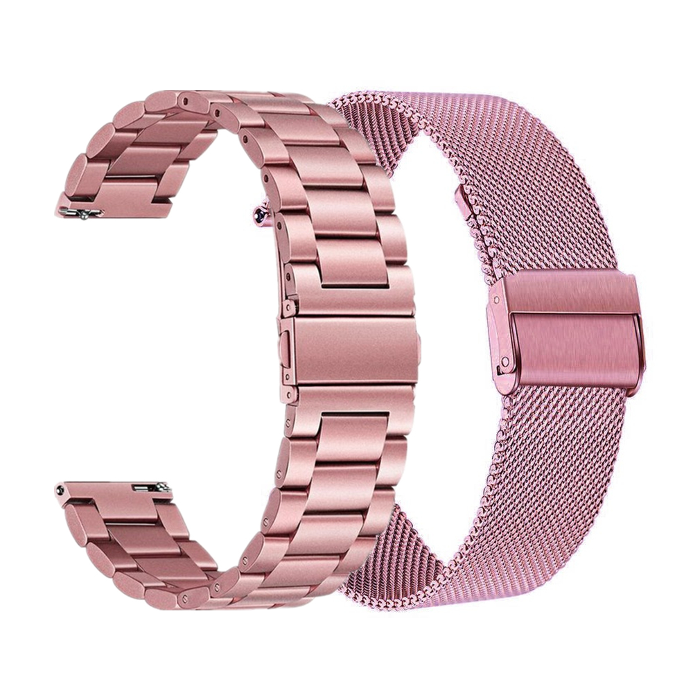 Mesh Strap Metal - Metalen band voor Samsung Galaxy Watch