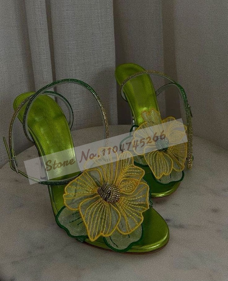 Mesh Strap Metal - Zilveren metalen mes hak fee bloem