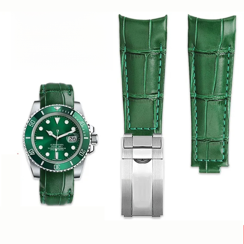 Rolex Watch Submariner - Originele stijl horlogeband met gebogen uiteinde
