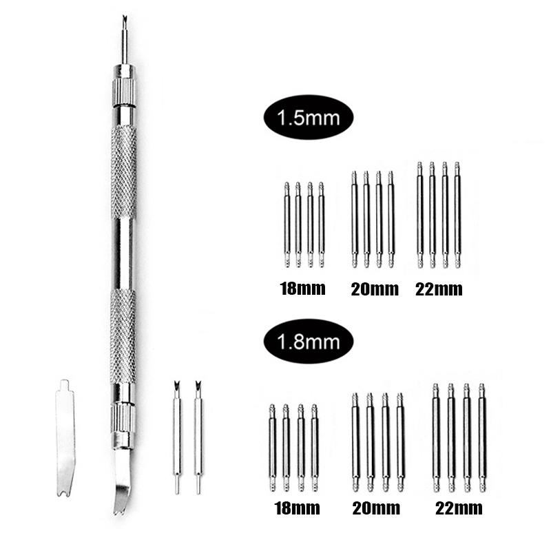 Spring Bar Tool Set - Dubbelzijdige Horloge Reparatie Vork Horlogeband Case