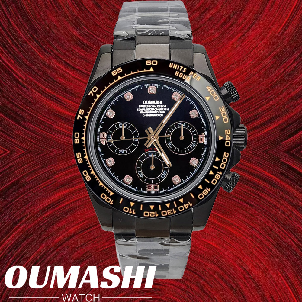 Stainless Bracelet Diver - VK63 horloges 39,3 mm luxe horloge