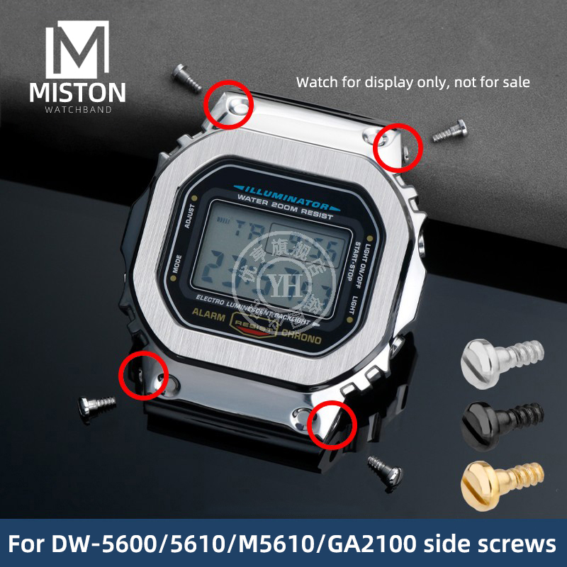 Casio Watch G-Shock Ga-2100 - Bezel Schroeven Voor G-Shock Dw5600 Dw5610