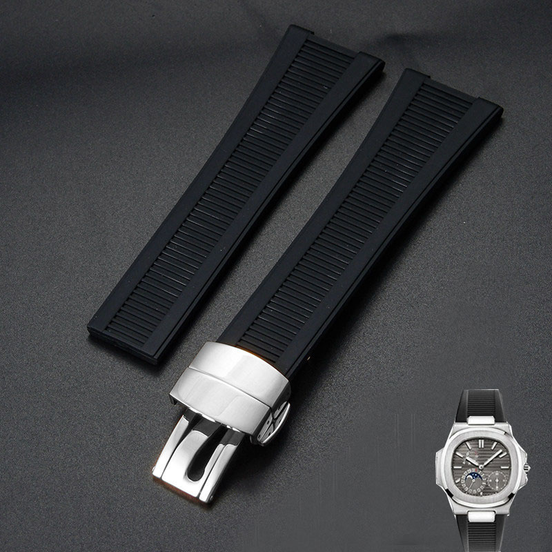 Patek Philippe Watch Nautilus - Siliconen Horlogeband Voor Patek Philippe Nautilus