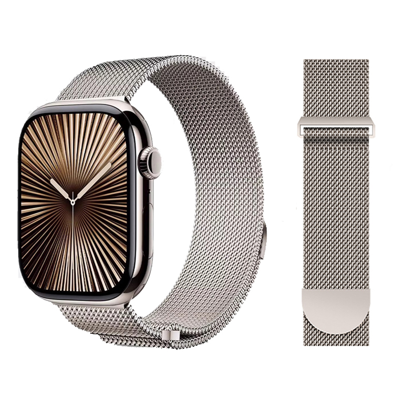 Milanese Loop Magnetic - Milanese lusband voor Apple Watch-banden 44