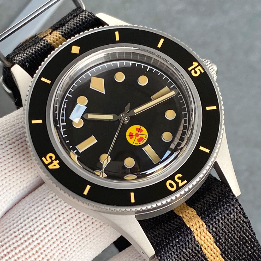 Seiko Watch Presage - Tandorio 50-Fathoms Japan NH35 duikhorloge met