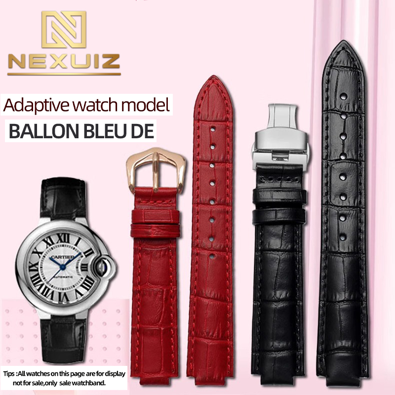 Lederen Horlogeband Voor Ballo - Cartier Watch Ballon Bleu recensie en prijs