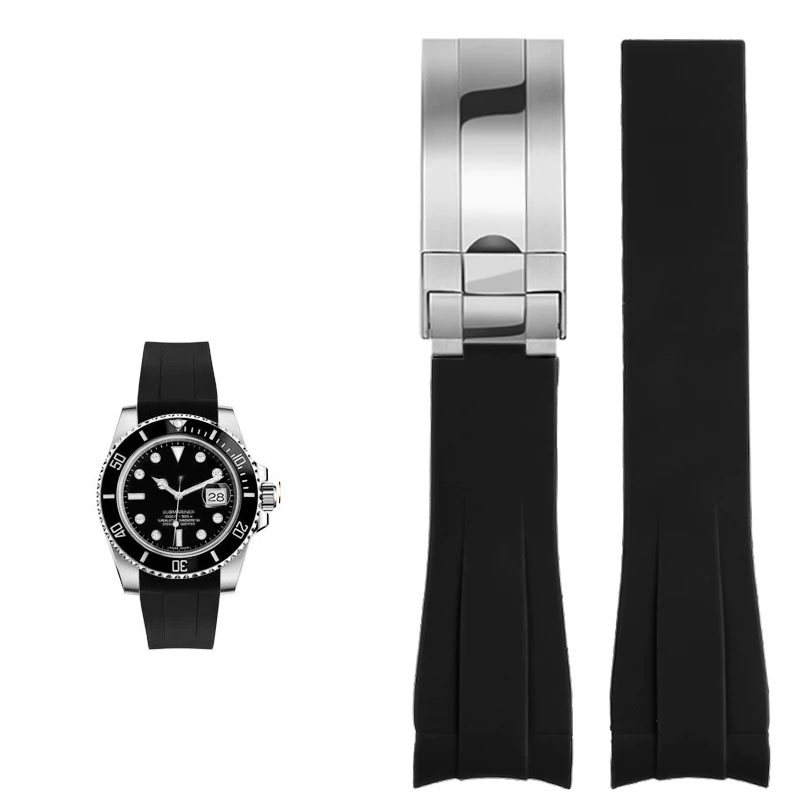 Voor Rolex 20 mm siliconen hor - Rolex Watch Submariner recensie en prijs