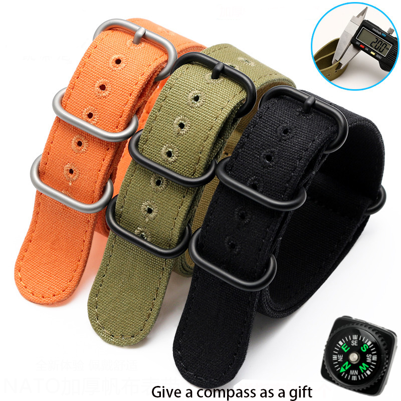 Verdikte Canvas Horlogeband 20 - Canvas Strap Watch recensie en prijs