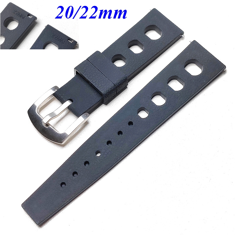 20 22 mm vintage tropische FKM - Tropic Strap Vintage recensie en prijs