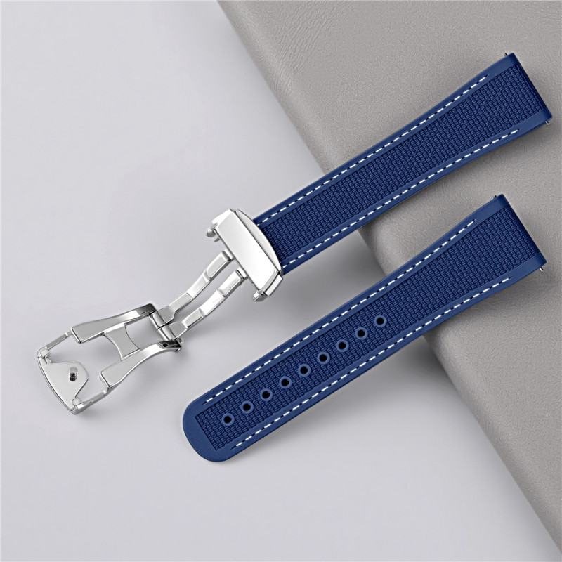 FKM Vouwsluiting Band 20mm 21m - Omega Watch Seamaster recensie en prijs