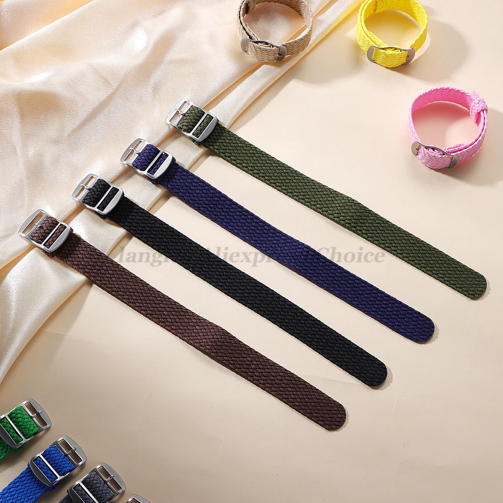 14mm 16mm 18mm 20mm 22mm Stof  - Perlon Strap Woven recensie en prijs