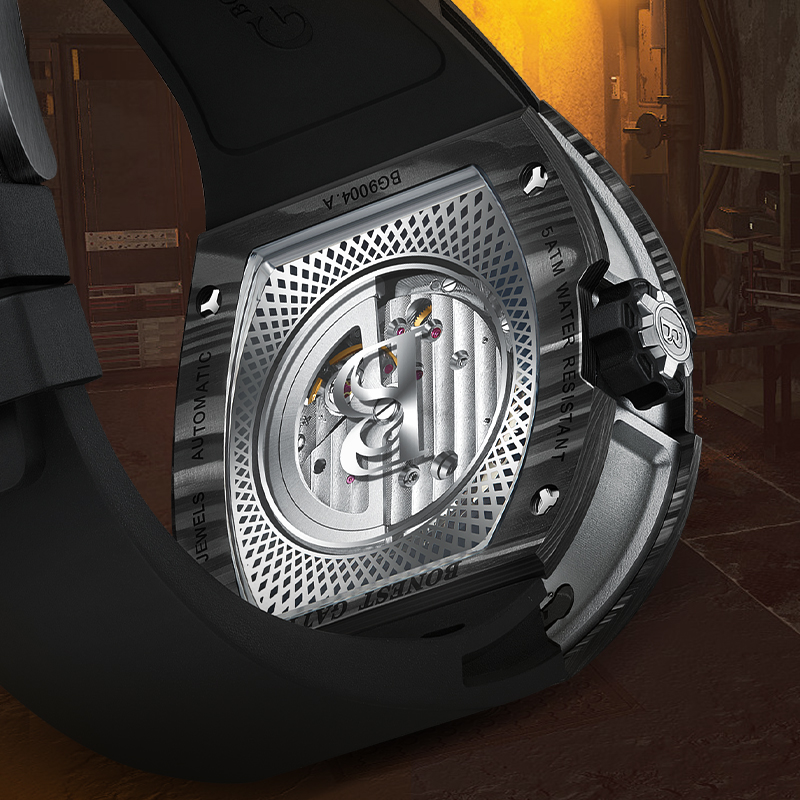 BONEST GATTI Mechanisch herenh - Rubber Strap Diver recensie en prijs