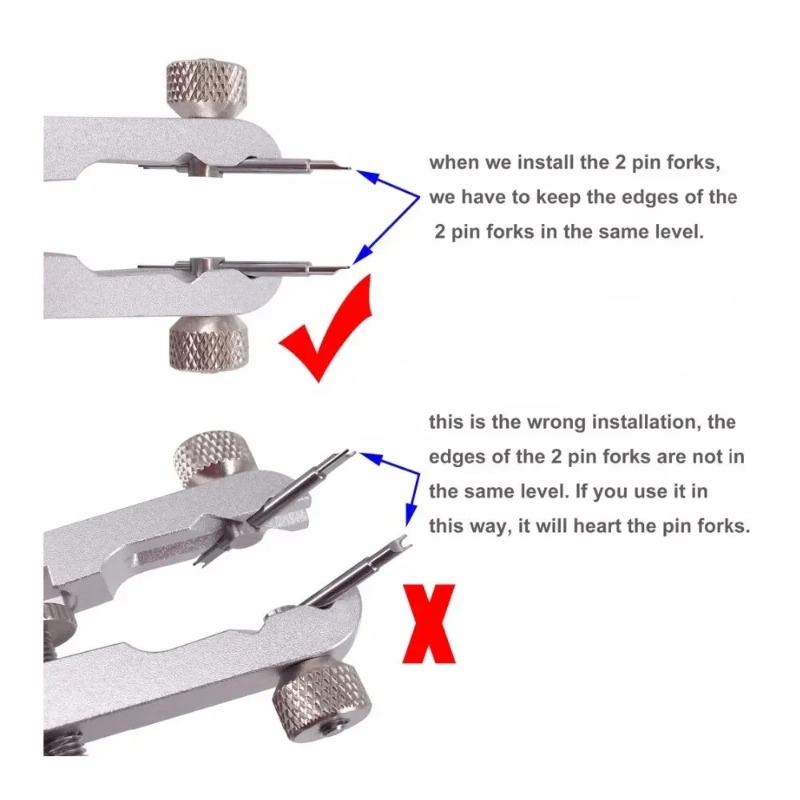 Aluminiumlegering Horlogebandv - Spring Bar Tool Set recensie en prijs