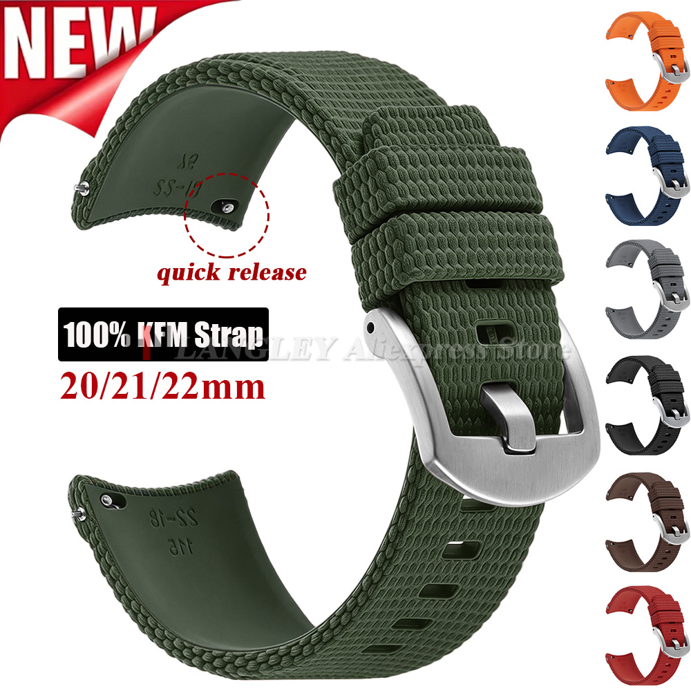 Fluoro Rubber Band voor Omega  - Omega Watch Seamaster recensie en prijs