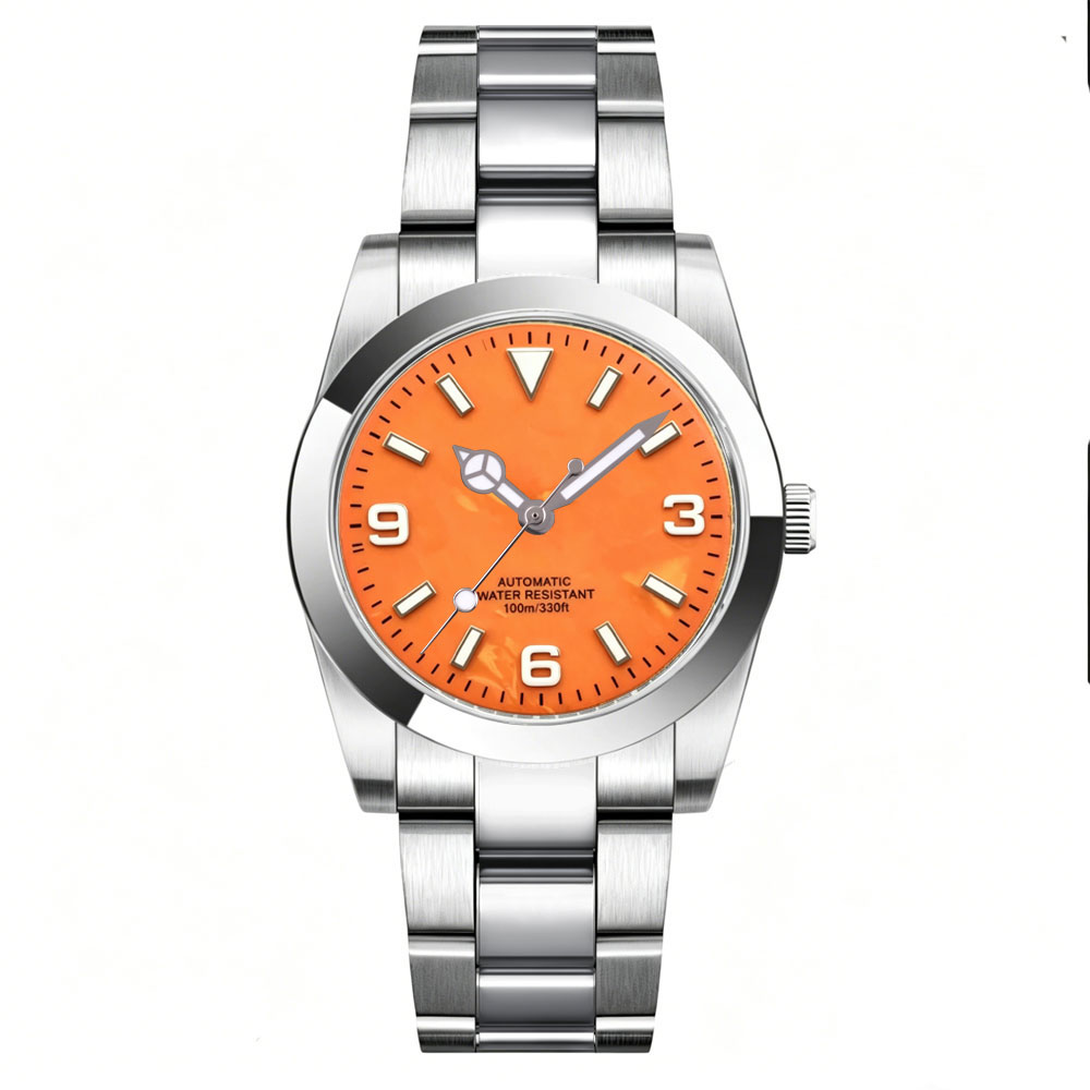 Horloge met eigen logo, 36 mm  - Stainless Bracelet Diver recensie en prijs