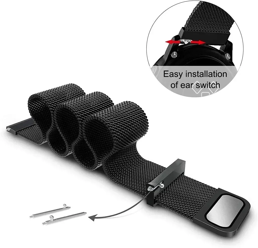 18mm Milanese Loop Strap Voor  - Milanese Loop Magnetic recensie en prijs