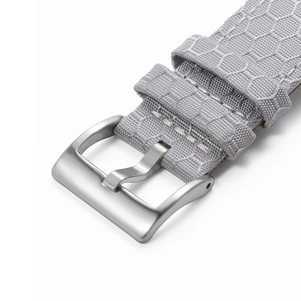20mm 22mm Gladde Echte Nylon G - Perlon Strap Woven recensie en prijs