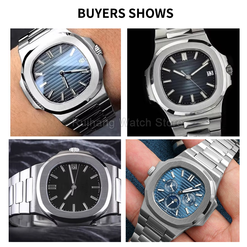 Hoge sterkte roestvrijstalen h - Patek Philippe Watch Nautilus recensie en prijs
