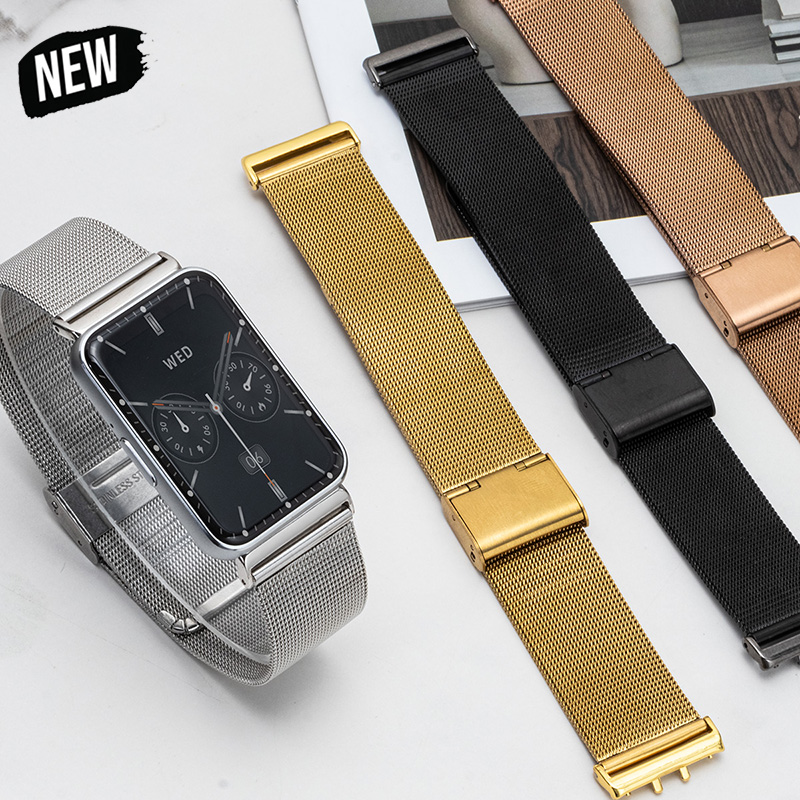 Roestvrij stalen band voor Sam - Mesh Strap Metal recensie en prijs