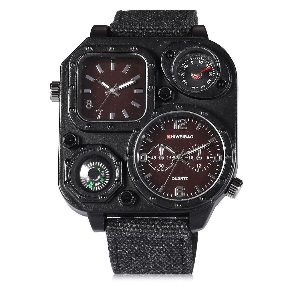Quartz Heren Horloges Topmerk  - Canvas Strap Watch recensie en prijs