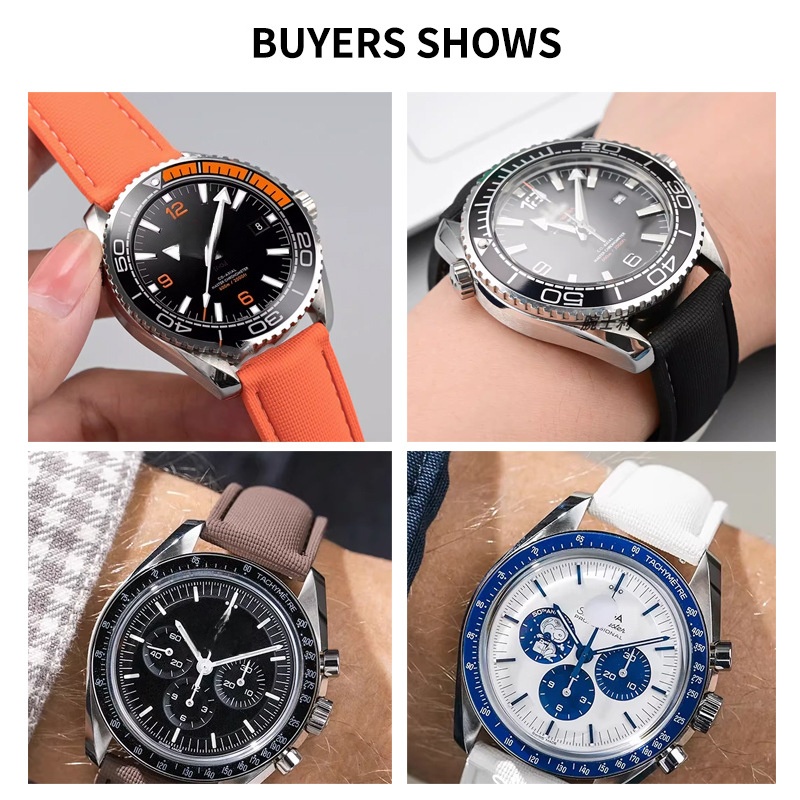 Hoge Kwaliteit FKM Rubber Horl - Omega Watch Speedmaster recensie en prijs