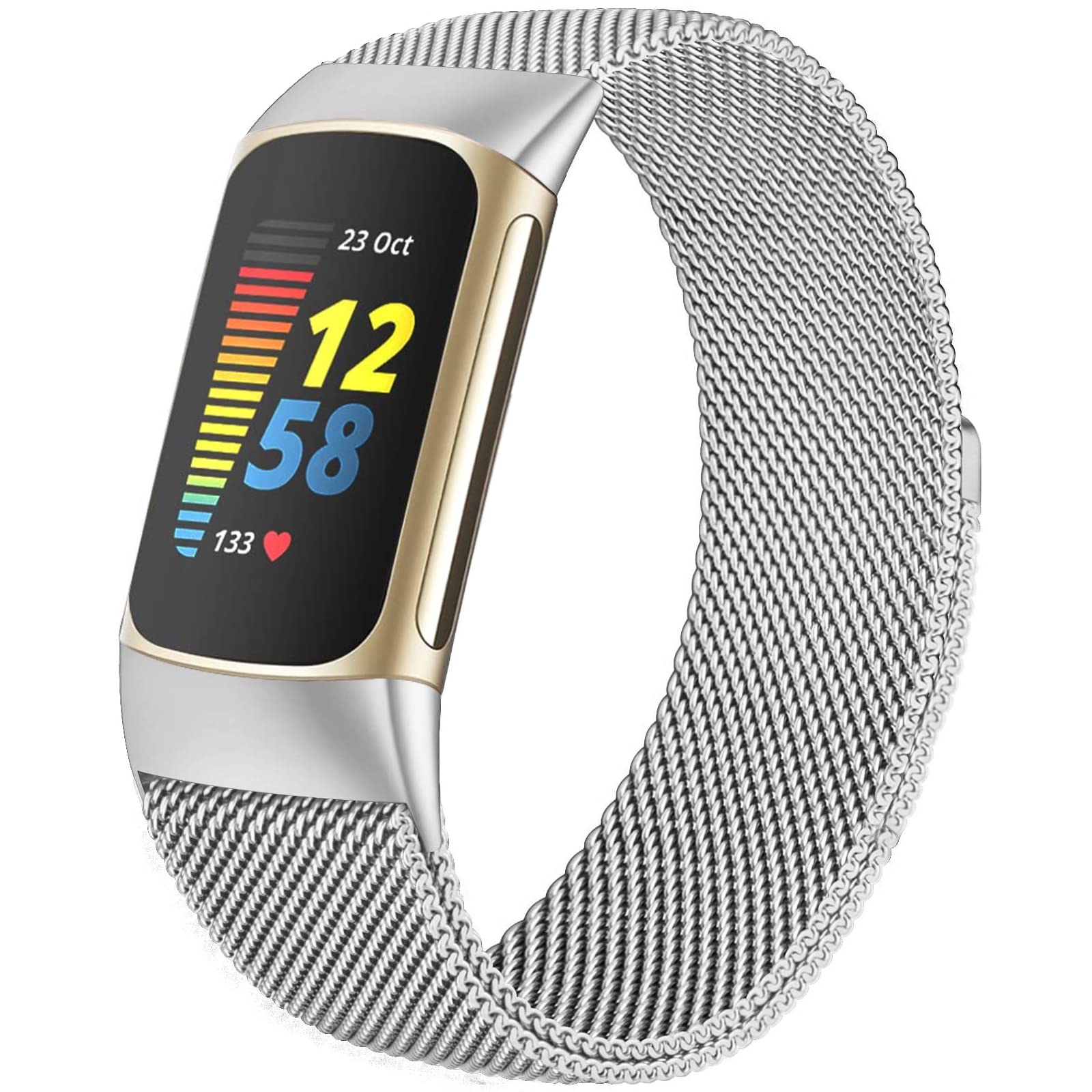 Milanese lus voor fitbit charg - Milanese Loop Magnetic recensie en prijs