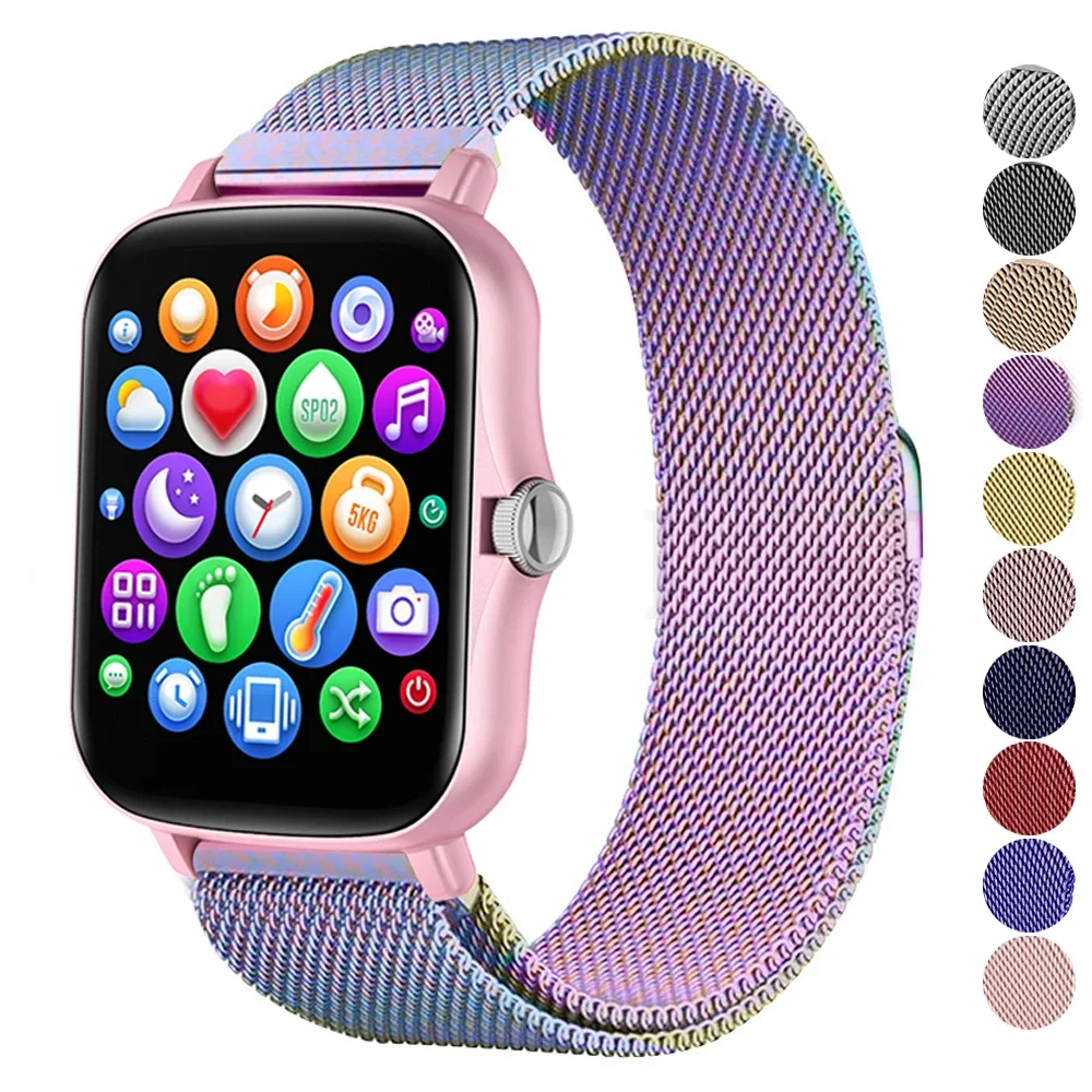 20mm band Voor Amazfit GTS 4/3 - Milanese Loop Magnetic recensie en prijs