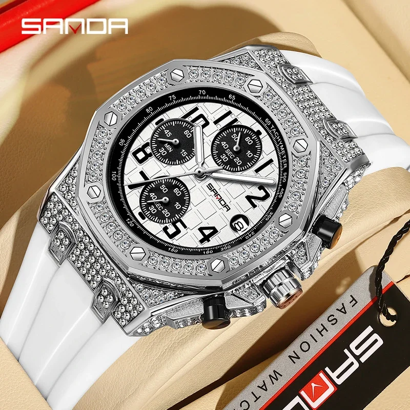 SANDA 7026 Heren Quartz Horlog - Tropic Strap Vintage recensie en prijs