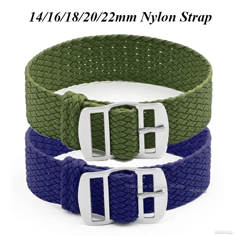 16mm 18mm 20mm 22mm riem voor  - Perlon Strap Woven recensie en prijs
