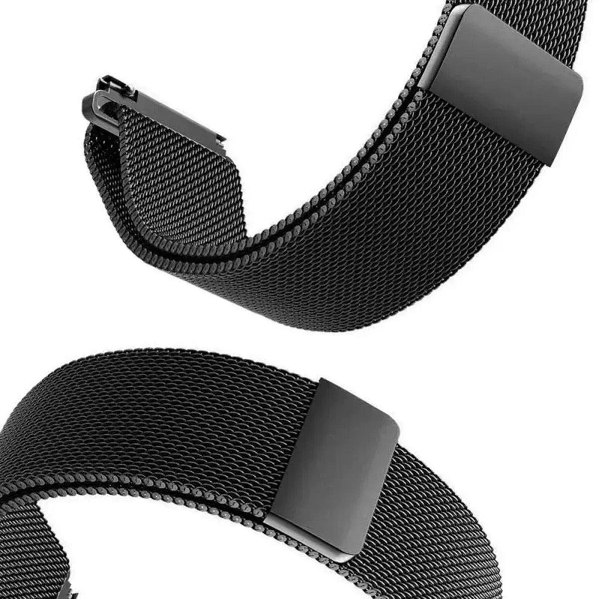 Metalen band voor Fitbit Versa - Milanese Loop Magnetic recensie en prijs