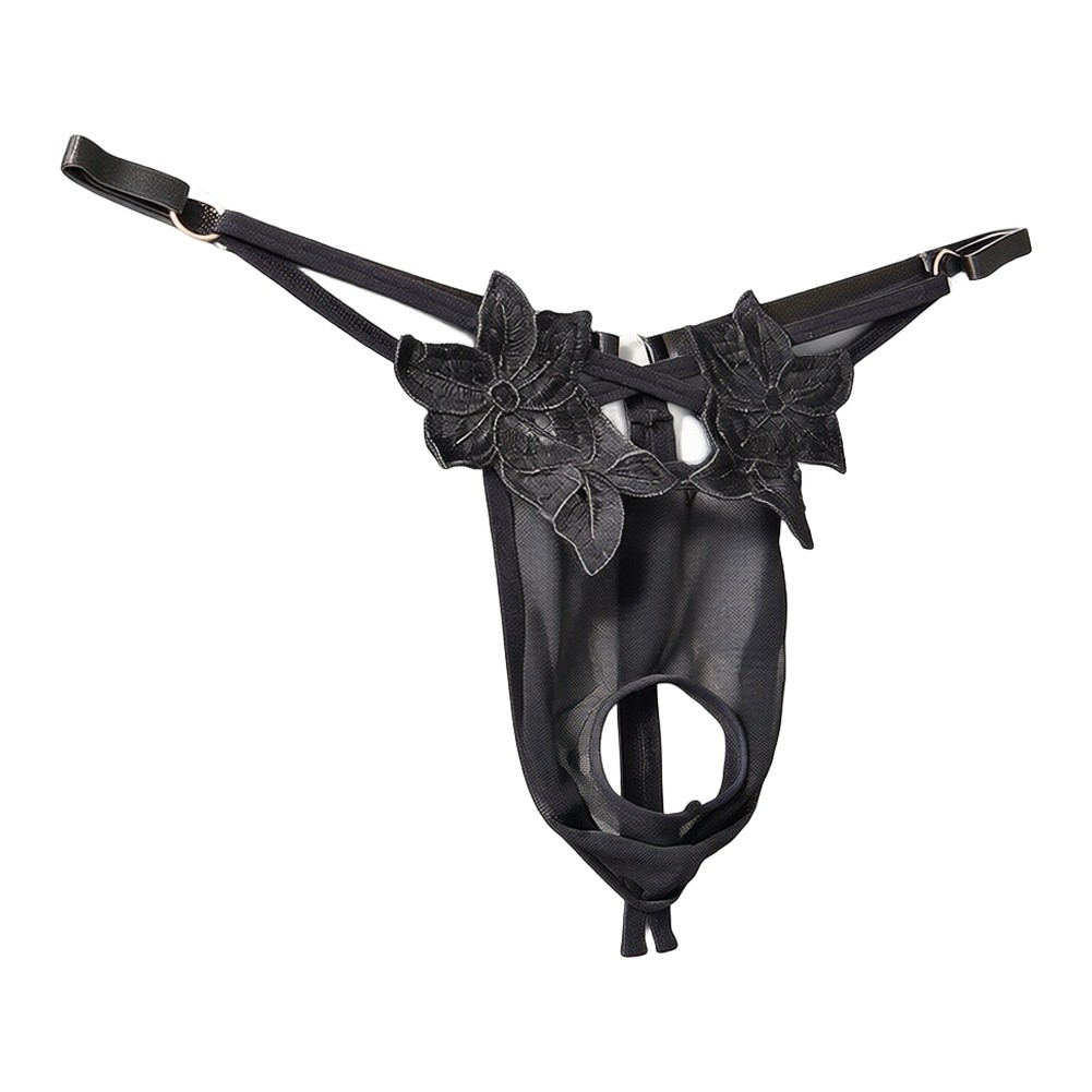 Heren kanten G-string ondergoe - Mesh Strap Metal recensie en prijs