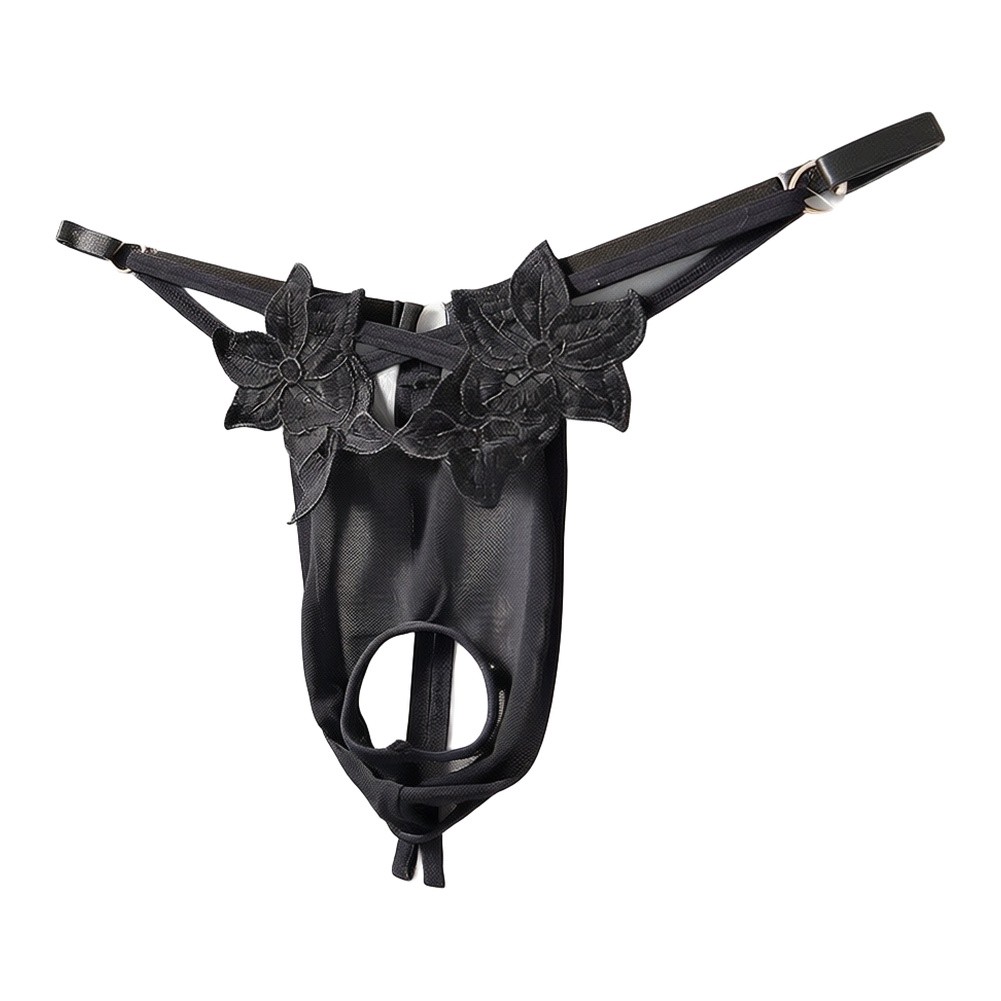 Heren kanten G-string ondergoe - Mesh Strap Metal recensie en prijs