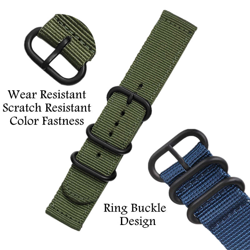 20 mm 22 mm canvas sport nylon - Canvas Strap Watch recensie en prijs