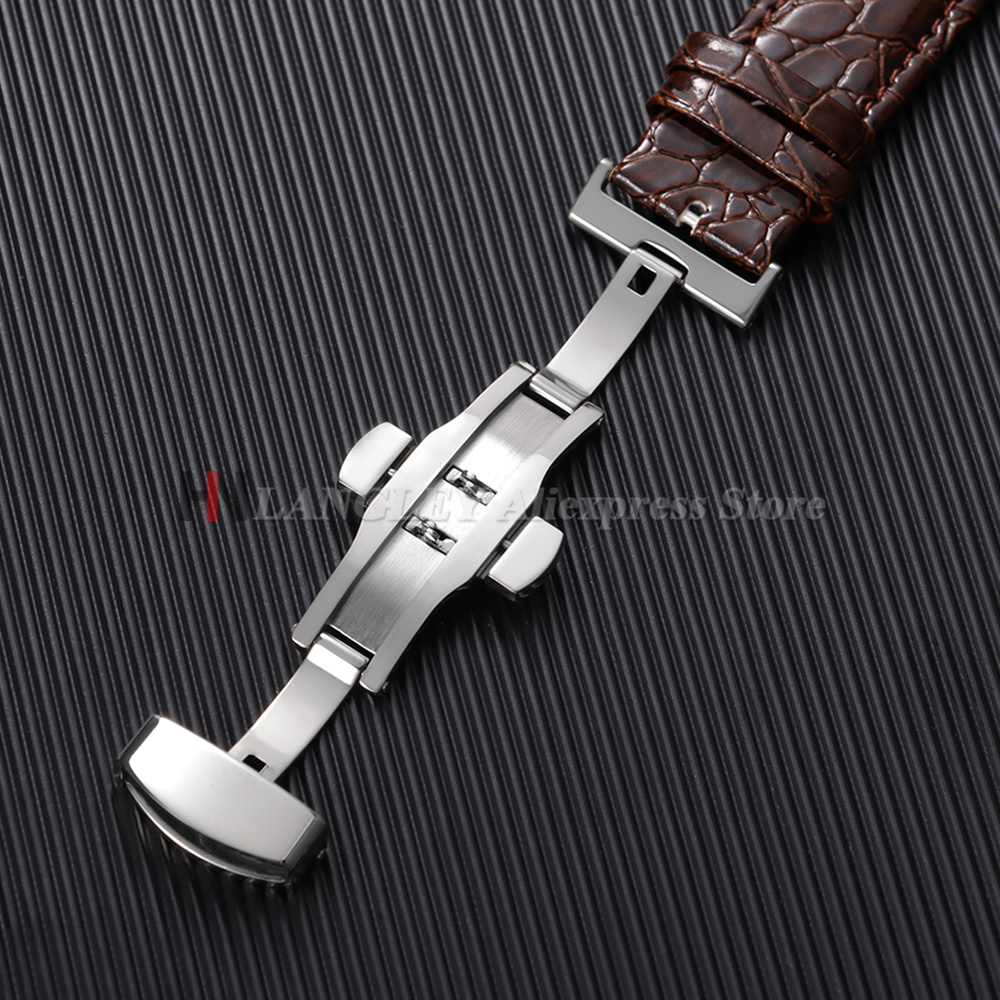 Krokodilpatroon Ontwerp Ledere - Butterfly Clasp Deployant recensie en prijs