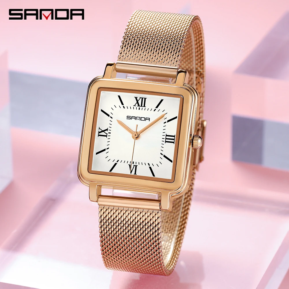 SANDA Luxe 1103 quartzhorloge  - Stainless Bracelet Diver recensie en prijs