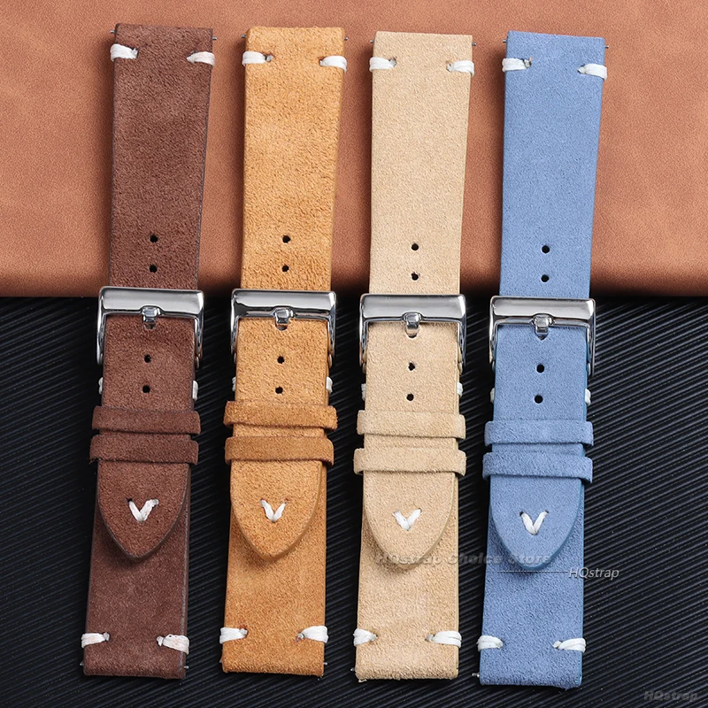 18mm 20mm 22mm hoge kwaliteit  - Suede Strap Watch recensie en prijs