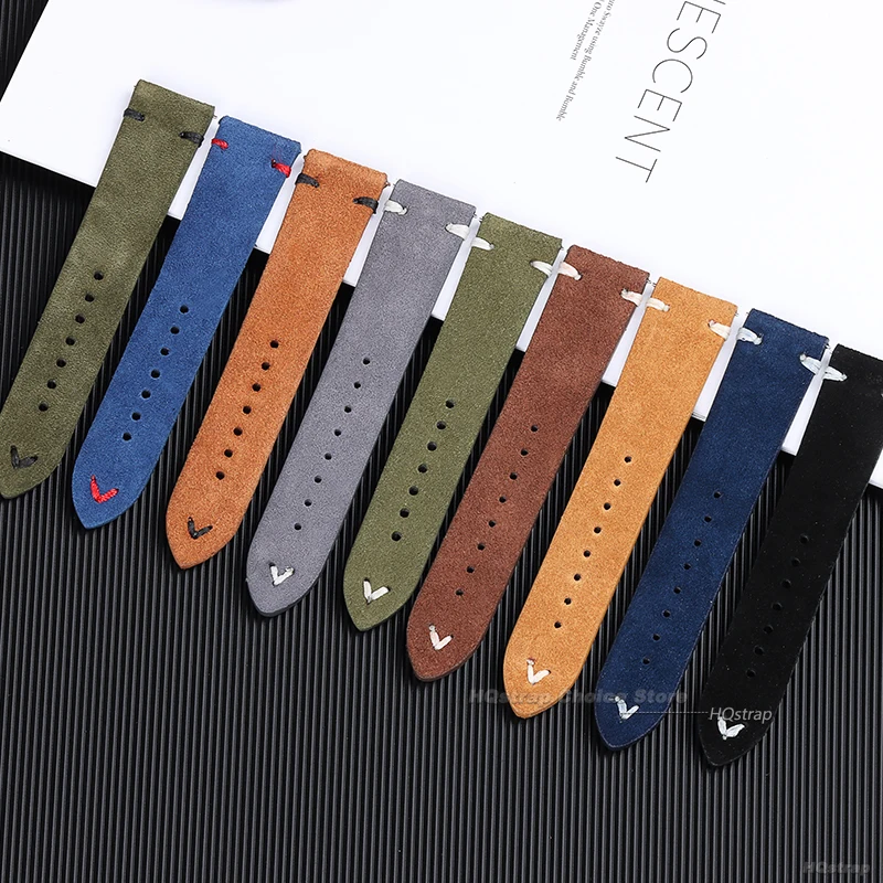 18mm 20mm 22mm hoge kwaliteit  - Suede Strap Watch recensie en prijs