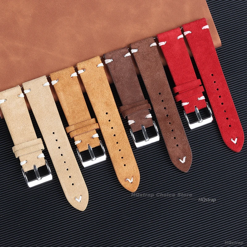 18mm 20mm 22mm hoge kwaliteit  - Suede Strap Watch recensie en prijs