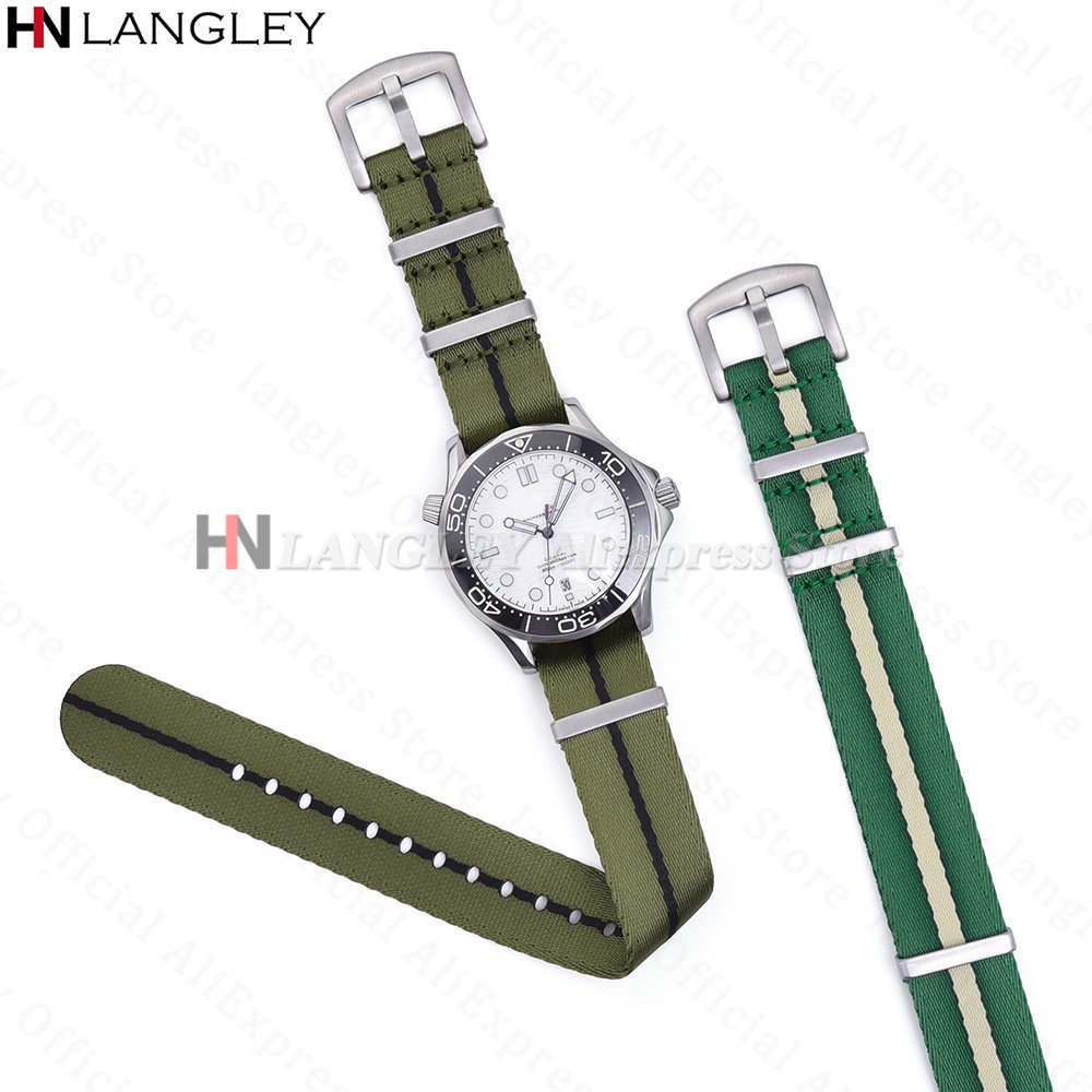 Nylon band 18mm 20mm 22mm voor - Omega Watch Seamaster recensie en prijs